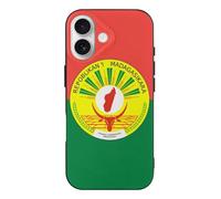 Flag of Madagascar National Emblem Compatible with iPhone 17/17 Air/17 Pro/17 Pro Max TPU Phone Case Slim Phone Protective Cover