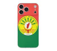 Flag of Madagascar National Emblem Compatible with iPhone 17/17 Air/17 Pro/17 Pro Max TPU Phone Case Slim Phone Protective Cover