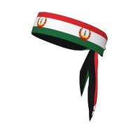 Flag of Mahabad Sports Head Tie. Comfortable, Breathable, Fashionable, Unisex, Suitable for Running, Yoga, Fitness and Other Sports.