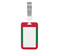 Flag of Maldives Card Holder Durable and Lightweight Stylish Design Suitable for Offices Hospitals and Conferences