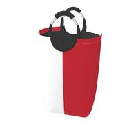 Flag of Malta Dirty clothes pack.Printed Laundry Basket, 50L Foldable Clothes Storage Hamper