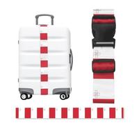 Flag of Malta Luggage Strap-Adjustable Suitcase Belt with Buckle