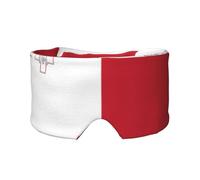 Flag of Malta Printed Sleep Eye and Ear Masks (26.8Ã-4.3 inches) Suitable for Travel, Yoga, Deep Rest Indoor and Outdoor