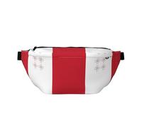 Flag of Malta Prints Adjustable running waist bag crossbody bag lightweight and comfortable suitable for fitness jogging travel