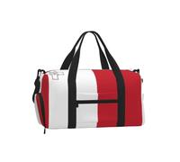 Flag of Malta Sports Duffel Bag-Weekender with Shoe Compartment