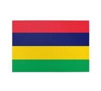 Flag of Mauritius 1000 Piece Puzzle With Stylish Prints That Stimulates Creativity Concentration And Hands On Skills