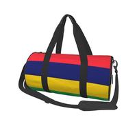 Flag of Mauritius Canvas travel bag, large capacity, can be carried on the shoulder