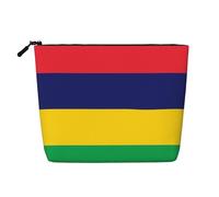 Flag of Mauritius Cosmetic Travel Bag Lightweight and Durable Suitable for Daily Use and Business Travel