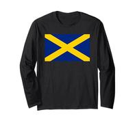 Flag Of Mercia Anglo Saxons Culture Mercian Flag Art Long Sleeve T-Shirt