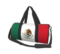 Flag of Mexico Canvas travel bag, large capacity, can be carried on the shoulder