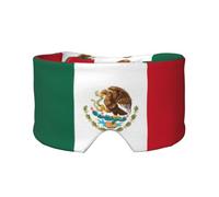 Flag of Mexico Double-Sided Printed Eye mask, Soft and Light-Blocking, Suitable for Travel and Home