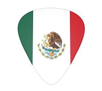 Flag Of Mexico Guitar Plectrums Classical Triangle Bass Acoustic And Electric Guitar Plectrums For Guitarists 12 Pieces