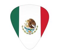 Flag of Mexico Patterned guitar picks - (thin/medium/thick) free to choose, suitable for all kinds of string instruments,