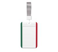 Flag of Mexico Print Card Badge Holder, Installing It is Simple, for Office and Hospital and So On