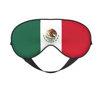 Flag of Mexico Print Sleeping Eye Cover Eyeshade for Men Women Plane Travel Nap Night Sleeping