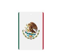 (Flag of Mexico) Printed Paper Car Air Freshener Lavender Scented Hanging Odor Remover 10/40/100 Pcs for Vehicle Home Closet Wardrobe - Rectangle