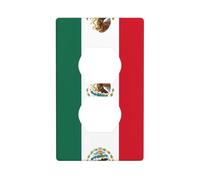 Flag of Mexico Printed Wall Panels, Double-Sided Socket Decorative Wall Panels, Suitable for Indoor Socket Decoration and Layout.