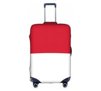 Flag of Monaco Luggage Cover Suitcase Trolley Case Protector Elastic Washable Anti Scratch Fit 18-32 Inch
