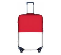 Flag of Monaco Luggage Cover Suitcase Trolley Case Protector Elastic Washable Anti Scratch Fit 18-32 Inch