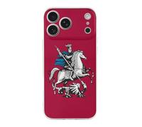 Flag of Moscow Russia Case Compatible with iPhone 17/17 Pro/17 Air