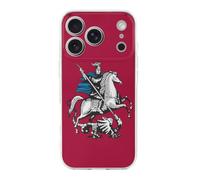 Flag of Moscow Russia Case Compatible with iPhone 17/17 Pro/17 Air