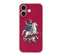Flag of Moscow Russia Case Compatible with iPhone 17/17 Pro/17 Air