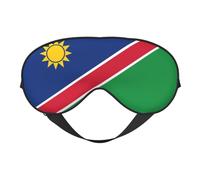 Flag of Namibia Print Eye Mask – Comfortable Sleep Aid, Elastic Nighttime Shade, Light-Proof Blindfolds for Plane, Travel