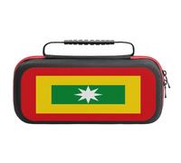 Flag of New Granada Printed Portable Carrying Storage Case Compatible with Switch 20 Games Card Slots