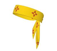 Flag of New Mexico Sweat-Absorbing Sports Headband, Unisex Sports Headband, Suitable for Outdoor Travel and Various Sports.