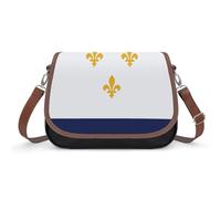 Flag of New Orleans Louisiana Small Womens Crossbody Bags Shoulder Handbag with Adjustable Strap for Travel