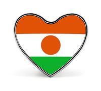 Flag of Niger Badge-Suitable for Students, Leaders, Teachers, Unit Commemorative Activities, Love Brooch Jewelry Decoration