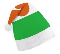 Flag of Niger Christmas Hat with Pom-Pom Breathable Classic Xmas Beanie Cap Headwear for Party