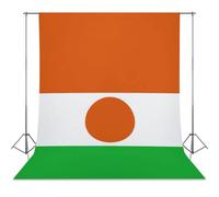 Flag of Niger Classic Photography Backdrops Photoshoot Backdrop Background Easter Halloween Birthday Party