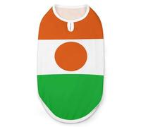 Flag of Niger Funny Dog Vest Shirt Soft Comfortable Tank Top Cute Clothes for Cat Puppy