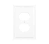 Flag of Nigeria Unbreakable Polycarbonate Switch Plate-Modern 1 Gang Light Cover for Home Office with Matching Screws