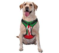 Flag Of North Rhine Westphalia Dog Harness For Small, Medium, And Large Dogs â€“ Reflective Straps, Adjustable Fit With Quick-Release Buckles