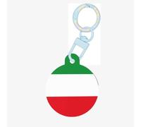Flag of North Rhine-Westphalia Dog Tags Round Pet Tag,Acrylic Pet ID Tags Durable and Stylish,Perfect for Small to Large Pets