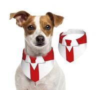 Flag of Northern Ireland Dog Bandana for Small Medium Large Dogs, Cat Dogs Kerchief Triangle Bibs Scarf for Girl Or Boy