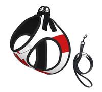 Flag Of Northern Ireland Dog Harness - Breathable, Reflective, And Adjustable Pet Vest, Suitable For Small Cats And Dogs