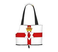 Flag of Northern Ireland Dog Purse Carrier,Pet Tote Bag, Bag for Small Dogs Cats Puppy