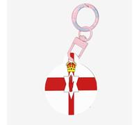 Flag of Northern Ireland Dog Tags for Pets,Round Acrylic Pet ID Tags,Perfect for Small to Large Dogs and Cats,Cute & Functional