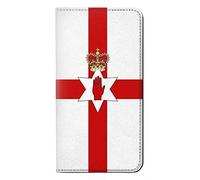 Flag of Northern Ireland PU Leather Flip Case Cover For Motorola Moto E6 Plus, Moto E6s