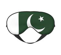 Flag of Pakistan Eye Mask, Sleep Mask for Men Women 100% Blackout, No Pressure On Eyes, Soft & Breathable