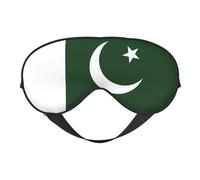 Flag of Pakistan Print Eye Mask,Silk-Like Sleep Mask,Night Sleeping Mask for Men Women,for Sleep Relaxation