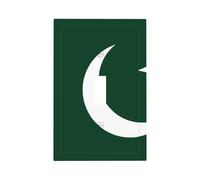 Flag of Pakistan Unbreakable Polycarbonate Switch Plate-Modern 1 Gang Light Cover for Home Office with Matching Screws