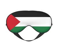 Flag of Palestine 11 Flag of Palestine Sleep Masks Adjustable Strap Soft Eye Mask for Women Men Travel Work Home