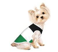 Flag of Palestine Cute Dog Clothes,Dog T Shirt for Small Dogs Girl Boy.Pet Pullover Jumper,Cat Clothes,Suitable for Small Pets