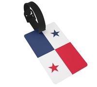 Flag of Panama Printed Travel Bag Labels Unique Suitcase Identifiers with Personal Information Column