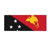 Flag of Papua New Guinea Mouse pad 11.8x31.5 in.XXL Mouse Pad Extended, 31.5x11.8in Gaming Desk Mat