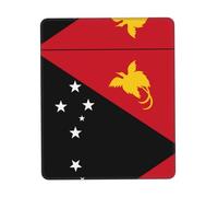 Flag of Papua New Guinea Multi-Size Rubber Edge Mouse Pad 10 x 12 inch for Office Gaming Study Desk Laptop Console